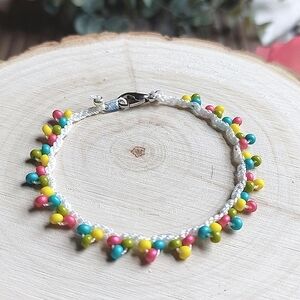 Bohemian Bead Bracelet, Summer,  Handcrafted by Rust Belt Raised